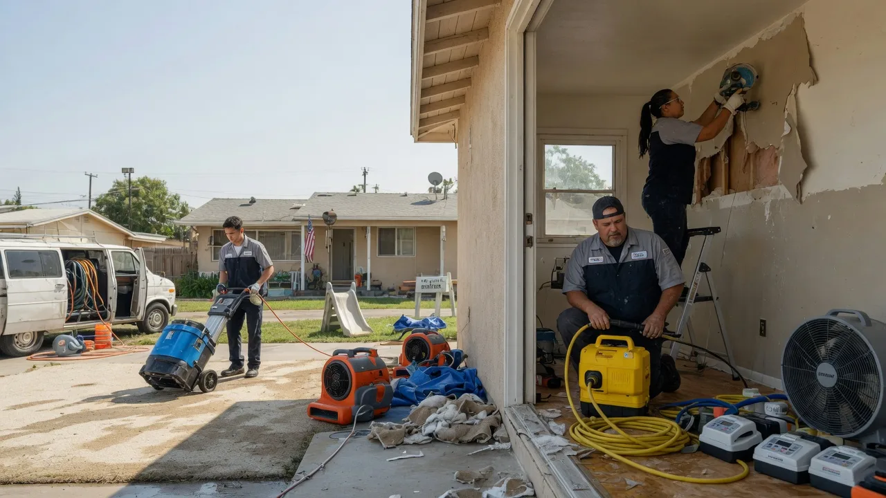 Water Damage Restoration in Sidney, IL near me